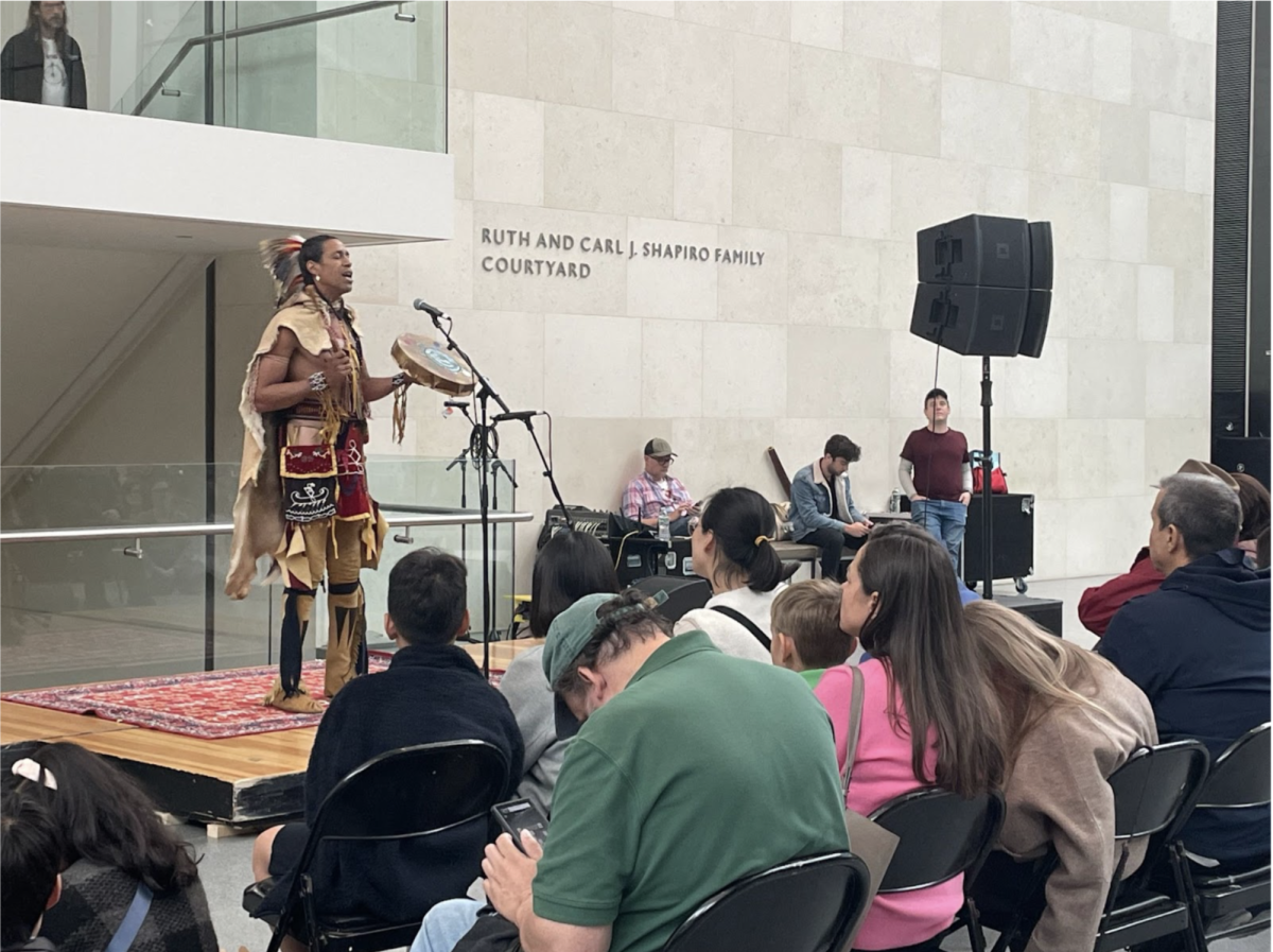 MFA hosts performances during their Indigenous Peoples' Day event. 